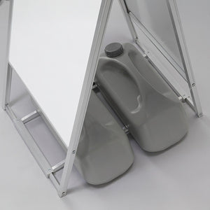 スタンド看板 屋外用 両面 アルミ枠A型