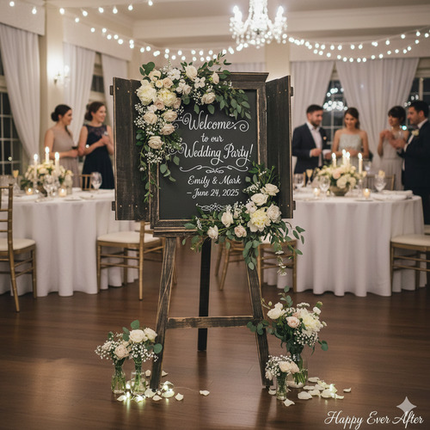 アージュ 扉付サインボード (チョークタイプ) ダークブル