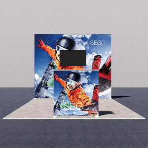 セットディスプレイ セゴライトボックス（内照式バックパネル）G【１小間用（3ｍ×3ｍ）】