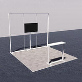 セットディスプレイ セゴライトボックス（内照式バックパネル）G【１小間用（3ｍ×3ｍ）】