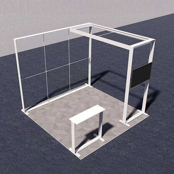 セットディスプレイ セゴライトボックス（内照式バックパネル）H【１小間用（3ｍ×3ｍ）】