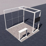 セットディスプレイ セゴライトボックス（内照式バックパネル）H【１小間用（3ｍ×3ｍ）】