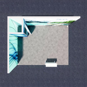 セットディスプレイ セゴライトボックス（内照式バックパネル）M【2〜3小間用（5ｍ×4ｍ）】