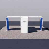 セットディスプレイ セゴライトボックス（内照式バックパネル）S【4小間〜用（9ｍ×6ｍ）】