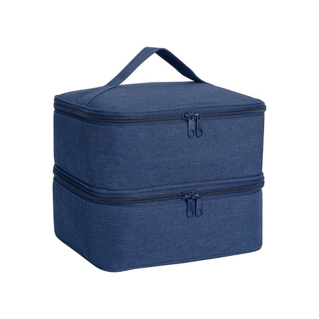 |イベント・ノベルティ用品 | 2段式ネイル・コスメ用収納用バック | W24×H18×D21cm