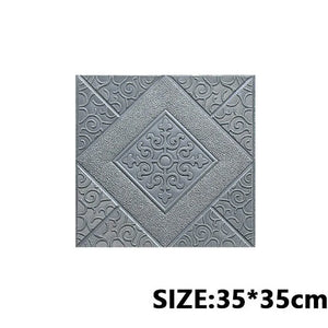 【DIY用】３D壁面タイル風 ステッカー(1枚入/5枚入/10枚入）