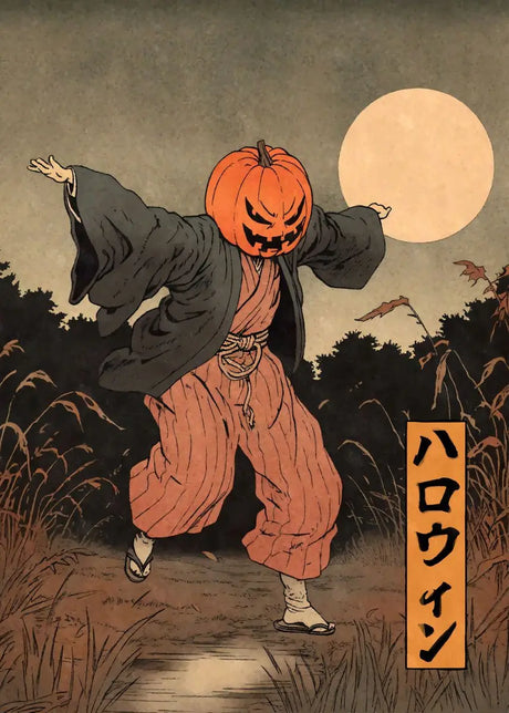 イベント・ハロウィングッズ｜骸骨アートキャンバスポスター