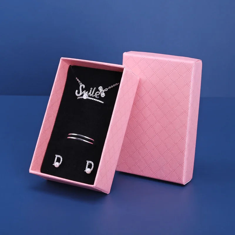 ノベルティ用品｜ジュエリー用ギフトボックス 10個セット｜ W8xH2.5xD5cm