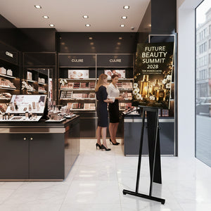 【スタンドのみ】スタイリッシュA型パネルスタンド A26