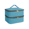 |イベント・ノベルティ用品 | 2段式ネイル・コスメ用収納用バック | W24×H18×D21cm