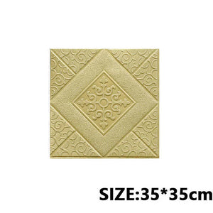 【DIY用】３D壁面タイル風 ステッカー(1枚入/5枚入/10枚入）