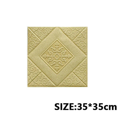 【DIY用】３D壁面タイル風 ステッカー(1枚入/5枚入/10枚入）