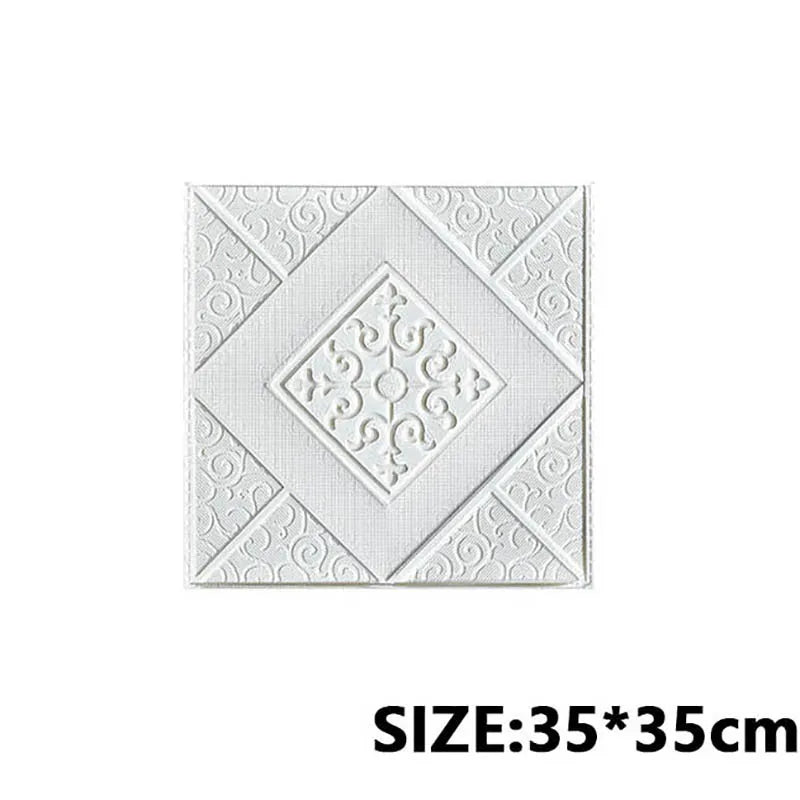 【DIY用】３D壁面タイル風 ステッカー(1枚入/5枚入/10枚入）