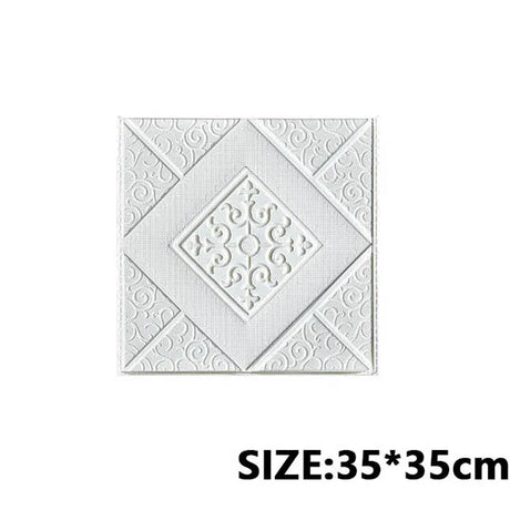【DIY用】３D壁面タイル風 ステッカー(1枚入/5枚入/10枚入）
