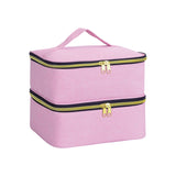 |イベント・ノベルティ用品 | 2段式ネイル・コスメ用収納用バック | W24×H18×D21cm