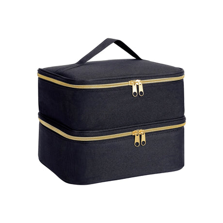 |イベント・ノベルティ用品 | 2段式ネイル・コスメ用収納用バック | W24×H18×D21cm