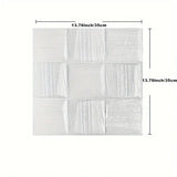 【DIY用】３Dブロック型モルタル壁風ステッカー(5pcs/10pcs）