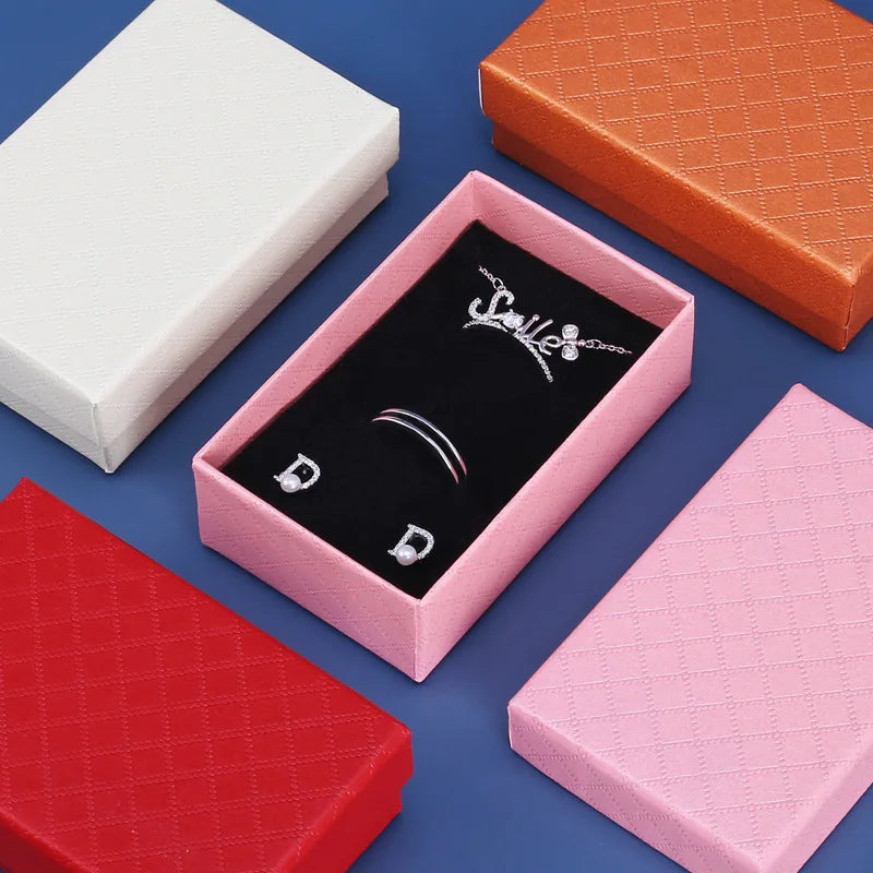 ノベルティ用品｜ジュエリー用ギフトボックス 10個セット｜ W8xH2.5xD5cm