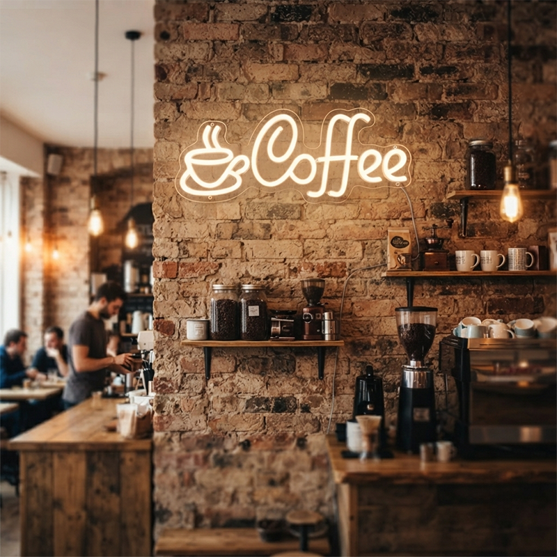 Coffee LEDネオンサイン（ネオン看板）