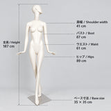 ファッションマネキン 女性 スリム 全身 9ポーズ（座りあり）｜アパレル店舗のディスプレイに