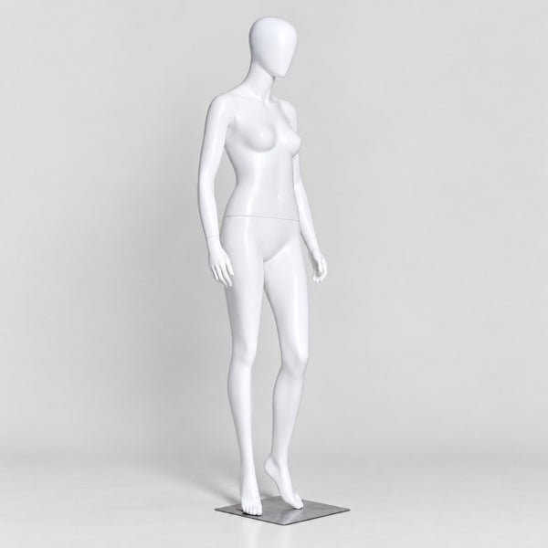 ファッションマネキン 女性 卵型ヘッド 全身 12ポーズ（座りあり）｜アパレル店舗のディスプレイに