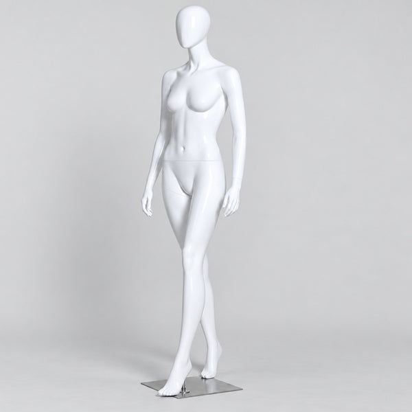 ファッションマネキン 女性 卵型ヘッド 全身 12ポーズ（座りあり）｜アパレル店舗のディスプレイに