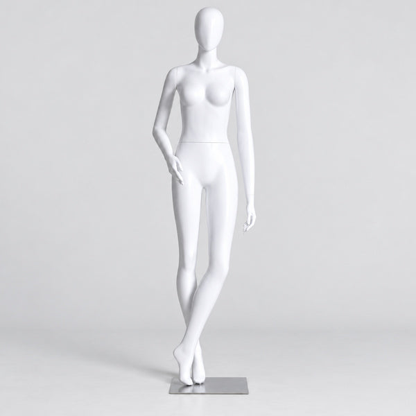 ファッションマネキン 女性 卵型ヘッド 全身 12ポーズ（座りあり）｜アパレル店舗のディスプレイに