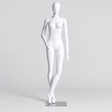 ファッションマネキン 女性 卵型ヘッド 全身 12ポーズ（座りあり）｜アパレル店舗のディスプレイに
