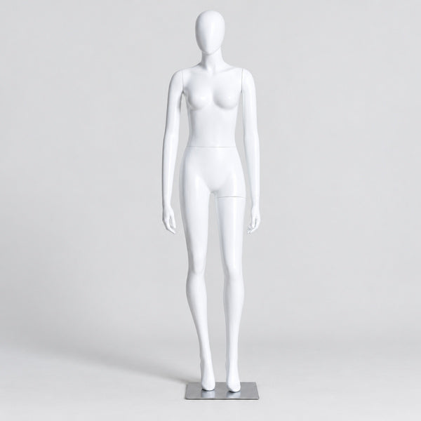 ファッションマネキン 女性 卵型ヘッド 全身 12ポーズ（座りあり）｜アパレル店舗のディスプレイに