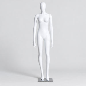 ファッションマネキン 女性 卵型ヘッド 全身 12ポーズ（座りあり）｜アパレル店舗のディスプレイに
