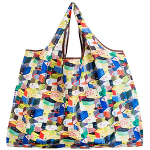 |ノベルティ用品 | コンパクト収納 プリントエコバッグ | 65cm×55c