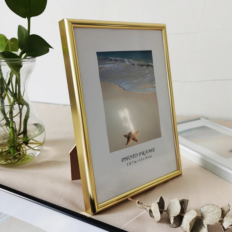 結婚式・インテリア装飾｜壁掛け用アルミ製小型フォトフレーム