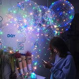 イベント・クリスマス装飾｜LEDライト付きボボバルーン 10個パック