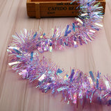 イベント・クリスマス装飾｜2個入り 2m カラフルホイルタッセルガーランド