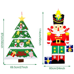 イベント・クリスマス装飾｜DIYフェルトクリスマスツリー デコレーションセット