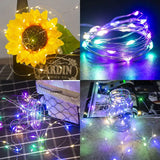イベント・クリスマス装飾｜LEDフェアリーライト 電池式(1m/2m/3m)
