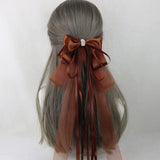 イベント・ハロウィングッズ｜メイド風 特大リボンヘアアクセサリー