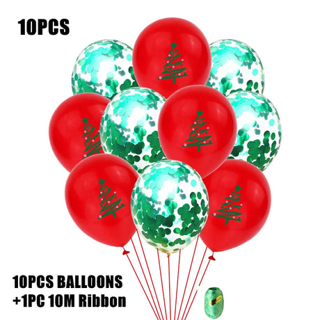 イベント・クリスマス装飾｜ラテックスバルーン10個/15個セット