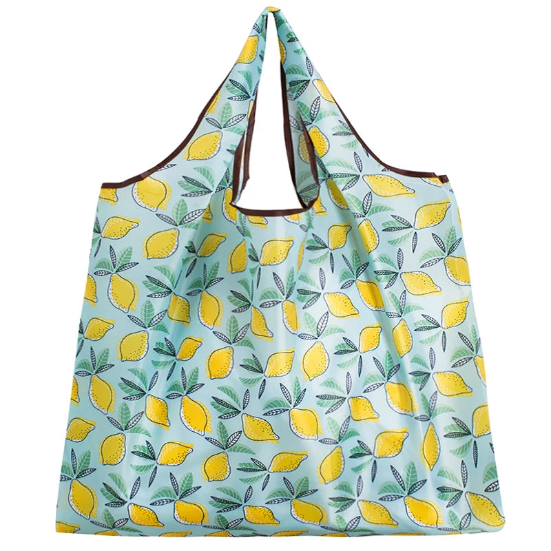 |ノベルティ用品 | コンパクト収納 プリントエコバッグ | 65cm×55c