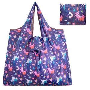 |ノベルティ用品 | コンパクト収納 プリントエコバッグ | 65cm×55c