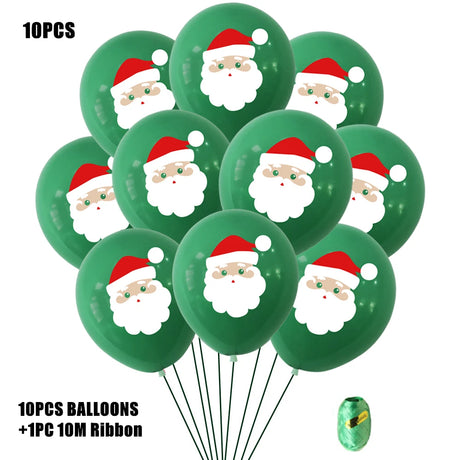 イベント・クリスマス装飾｜ラテックスバルーン10個/15個セット