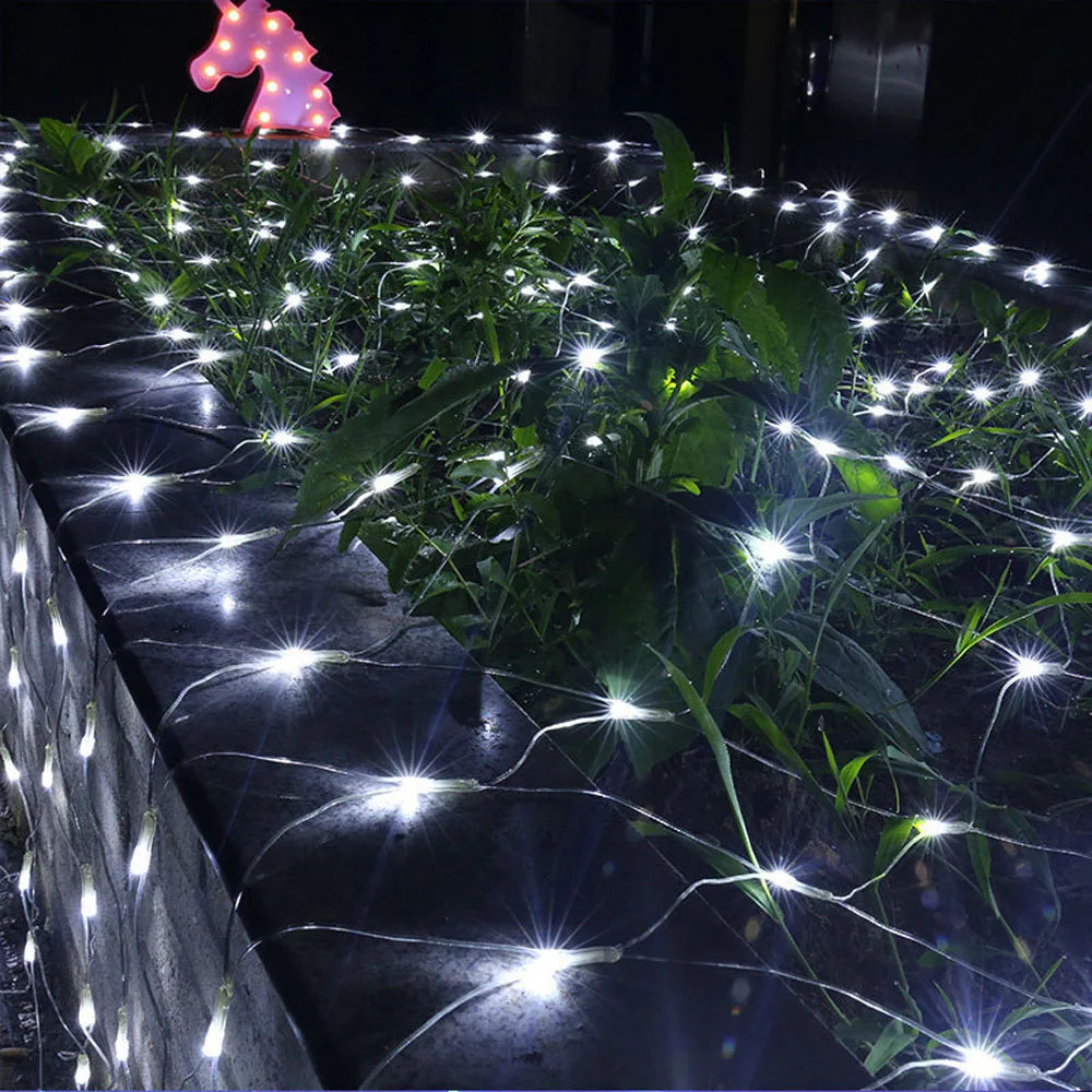 イベント・クリスマス装飾｜LEDクリスマスライト 屋外用ネットメッシュ(幅1.5M～12M)