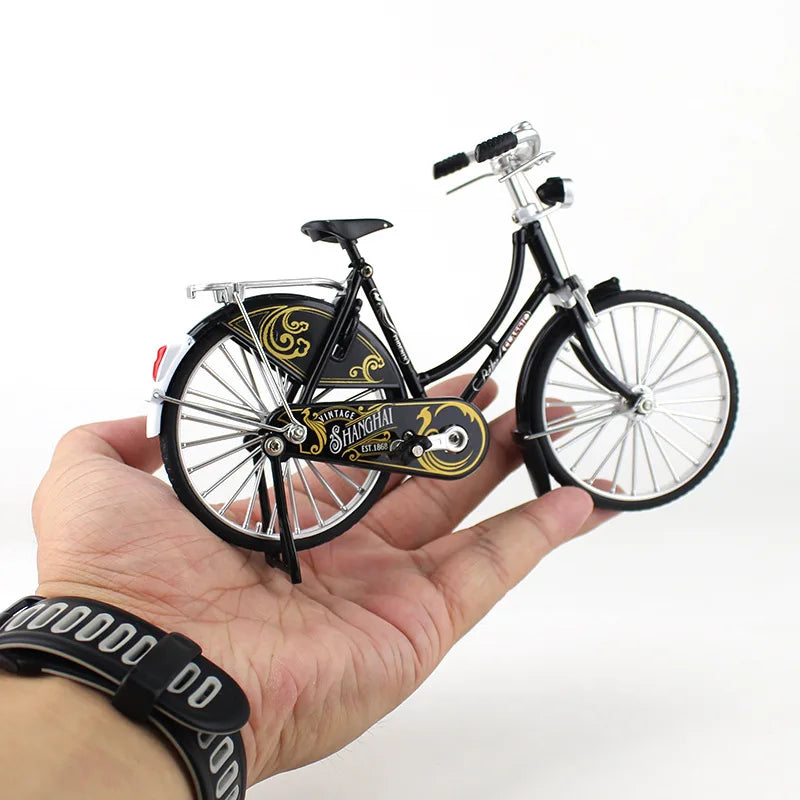 【インテリア用装飾】本物みたいなミニチュア自転車！ インテリア用オブジェ