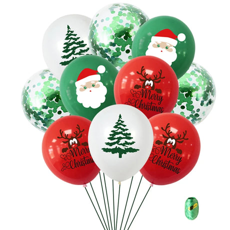 イベント・クリスマス装飾｜ラテックスバルーン10個/15個セット