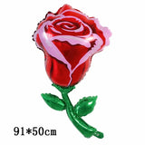 ラブハートベアホイルバルーン 誕生日・バレンタイン用