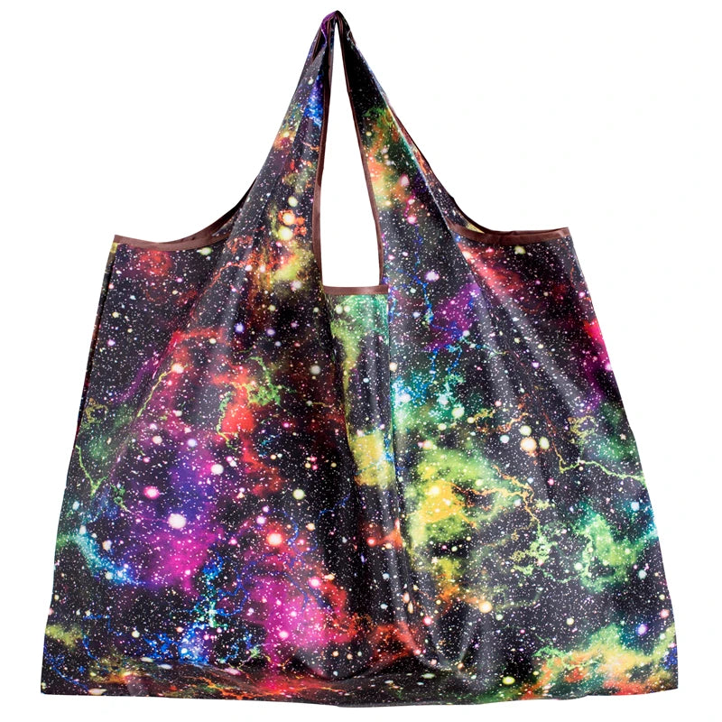 |ノベルティ用品 | コンパクト収納 プリントエコバッグ | 65cm×55c