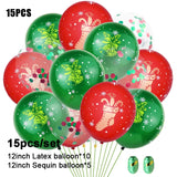 イベント・クリスマス装飾｜ラテックスバルーン10個/15個セット