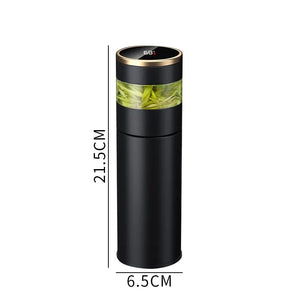 |イベント・ノベルティ用品 | LED温度表示付き ステンレス真空断熱ボトル |450ml
