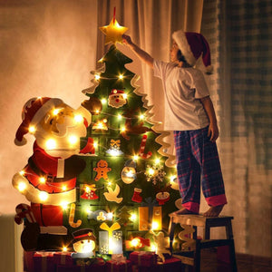 イベント・クリスマス装飾｜DIYフェルトクリスマスツリー デコレーションセット