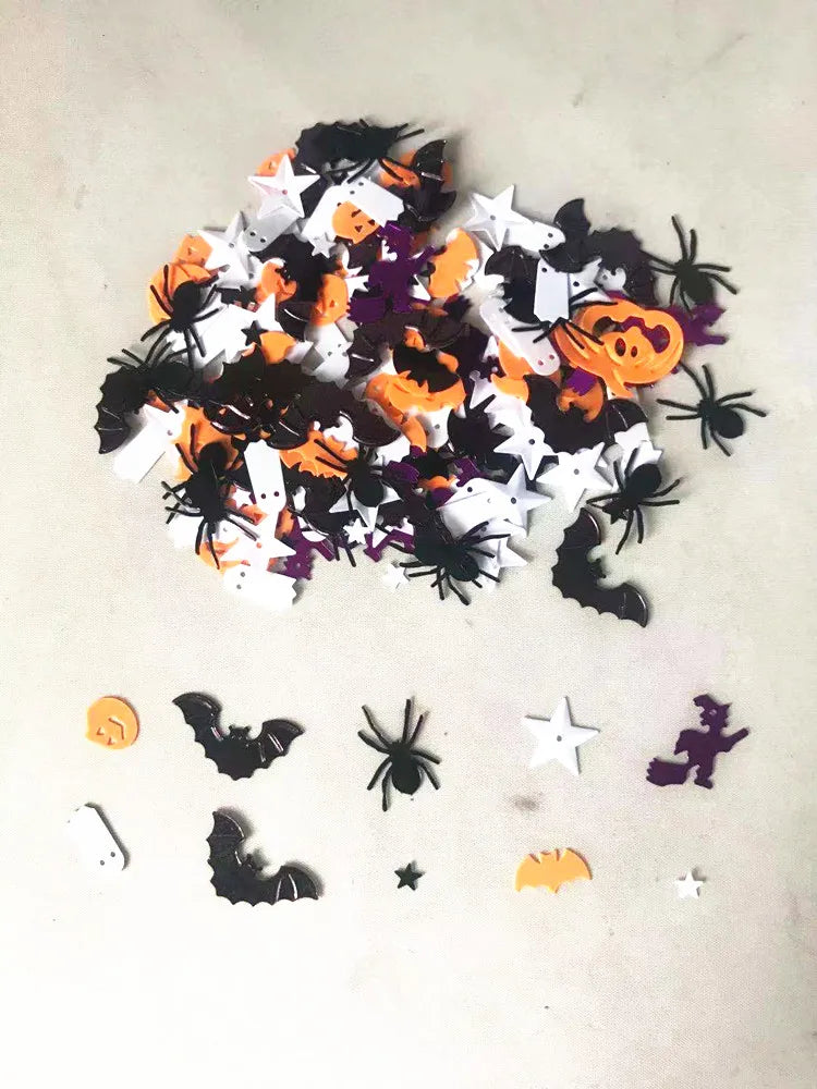 イベント・ハロウィングッズ｜スパンコールセット10g/パック